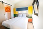 Das Schlafzimmer des behindertengerechtes Ferienhauses fr 4 Personen in Callantsoog und Holland